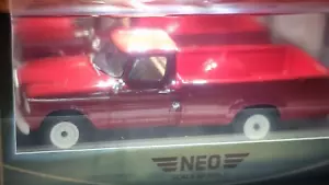 1:43 Neoscale Studebaker Champ Pick-Up 1963 Red NEO47276 (501) - Bild 1 von 4