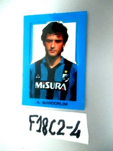 FIGURINA CALCIO SAGOMATA GIOCARS RECORD SPORT 1986 87 MANDORLINI (F18C2-4) - Foto 1 di 1
