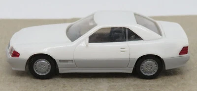 Micro WIKING Ho 1/87 Mercedes Benz 500 Sl Bianco #14141 No. Box - Immagine 1 di 4