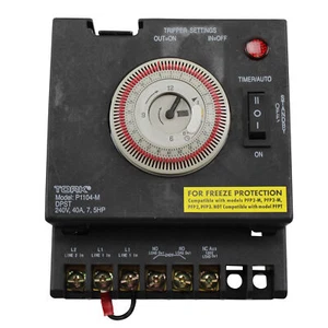PANEL DE ALIMENTACIÓN INTERRUPTOR DE TIEMPO TORK NSI PARA ILUMINACIÓN SPA PISCINA P1104-M NUEVO EN CAJA - Imagen 1 de 3