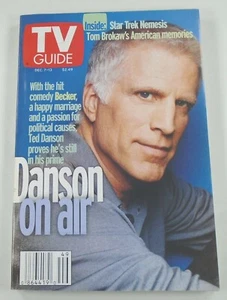 TV Guide magazine TED DANSON COVER Becker Star Trek Nemesis Dec 7 2002 issue - Picture 1 of 3