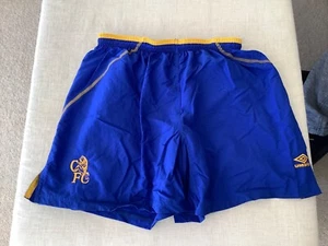 Chelsea Football Shorts 2000/01 Umbro 34 Inch Waist - Picture 1 of 6