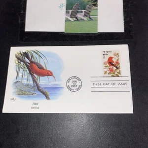 Iiwi Hawaii Bird National Wildlife USA Fleetwood FDC 1987 - Picture 1 of 4