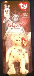 1999 McDonald's TY Beanie Baby "Glory the Bear" in confezione originale (nuovo) - Foto 1 di 2