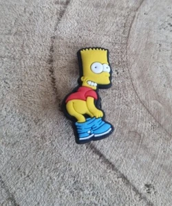 🍀 The Simpsons Bart Simpson Design Charm für Crocs Shoe Pin Cool Witzig - Bild 1 von 2