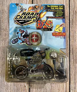 NEW In Box Vintage Jakks Road Champs Series 4 Schwinn Silver Trick Bike - Picture 1 of 5