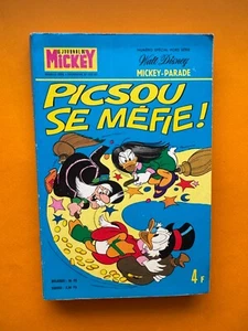 WALT DISNEY MICKEY PARADE N° 1199 bis PICSOU SE MEFIE  1974 TBE - Picture 1 of 4