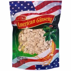 (BIG SALE) 1 LB American Ginseng Slice Ginseng Root Small Thin Circle 美国花旗参片 - Picture 1 of 2