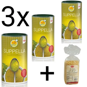 Suppella 3x 900g + Suppennudeln gratis (0,23 EUR/l) - Bild 1 von 2