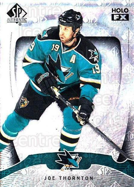2009-10 SP Authentic Holoview FX #14 Joe Thornton - Image 1 of 1