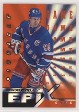 1997-98 Pinnacle Epix Orange Game Wayne Gretzky #E1 HOF