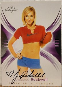 Jessica Rockwell Card #51 - ~2014 Autograph ~ BENCHWARMER