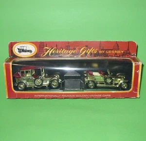 Matchbox Yesteryear / Silver Plated Rolls Royce Heritage Gift Set / Boxed - Picture 1 of 16