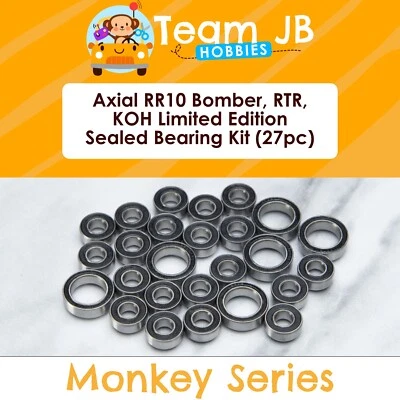 Axial RR10 Bomber, RTR, KOH Limited Edition - 27 Pcs Rubber Sealed Bearings Kit - Image 1 of 2