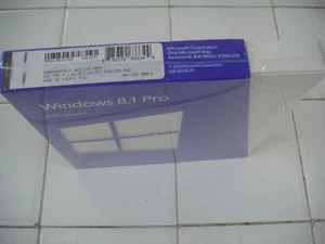 Microsoft Windows 8.1 Pro Full English Version 32 & 64Bit DVD MS SEALED BOX= - Picture 1 of 5