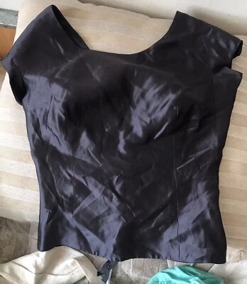 Camisa de seda alessandro dell aqua para mujer talla 40 Foto 1 de 4