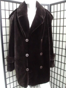 BRAND NEW CANADIAN BROWN SHEARED BEAVER FUR COAT JACKET MEN MAN - Picture 1 of 1