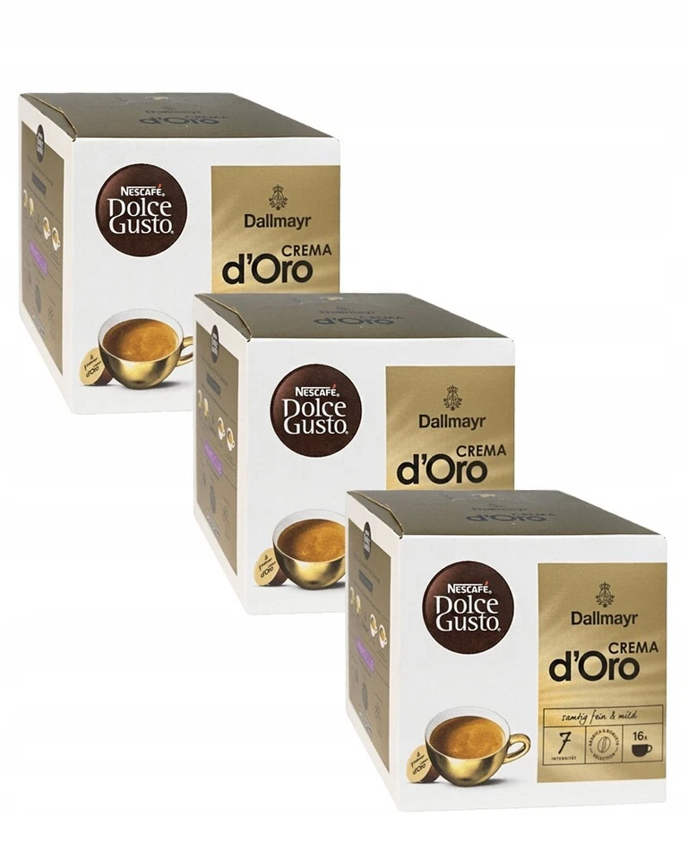 Nescaf Dolce Gusto Dallmayr Crema d Oro 16 Capsules