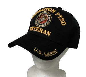CAPPELLO CAPPELLO CAPPELLO NUOVO OPERAZIONE PTSD US Marine Corps usmc veterano veterinario soccorso soldato guerra - Foto 1 di 3