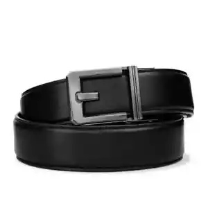 EDC schwarzer Leder Waffengürtel 1,5" mit X3 Schnalle XL 44" bis 54" Kore Essentials - Bild 1 von 6