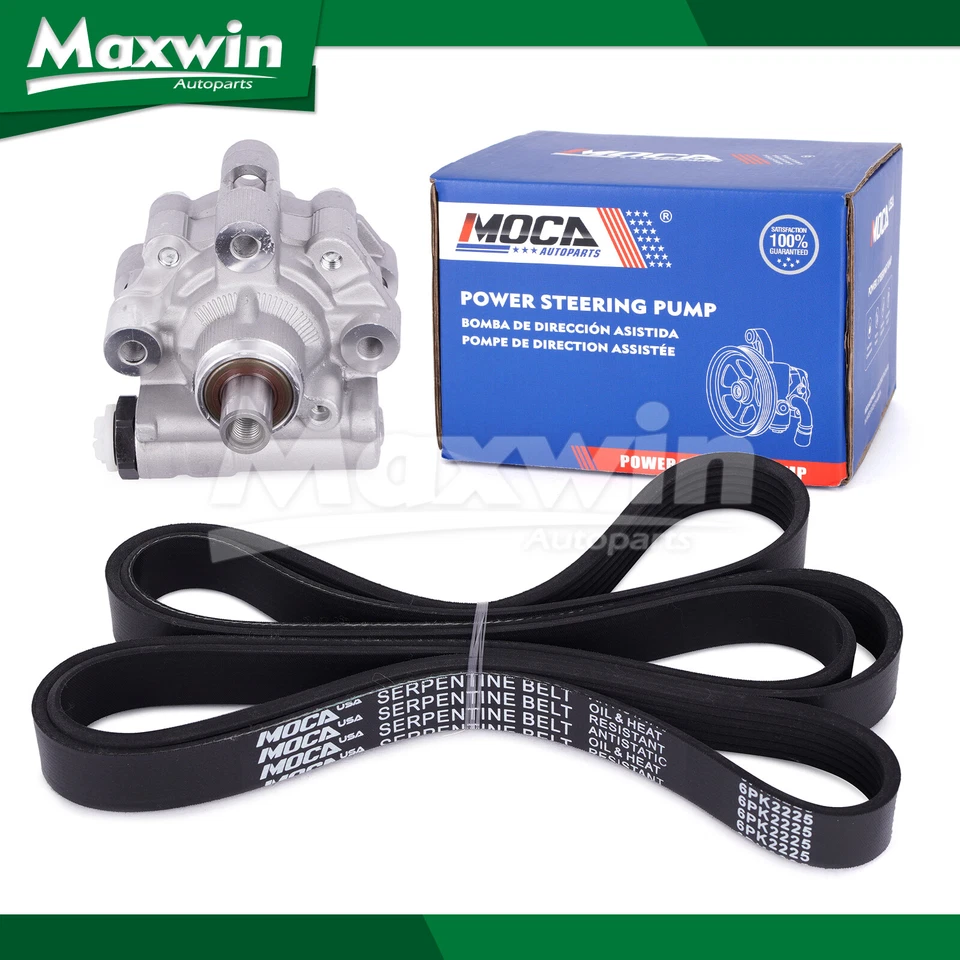 Bomba de direção hidráulica Serpentine Belt Fit 05-07 Dodge Dakota Mitsubishi Raider - Imagem 1 de 4