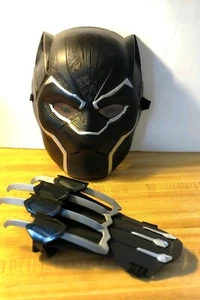 Marvel Black Panther Face Mask and Slash Claw Hand Prop - Picture 1 of 14