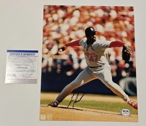LEE SMITH Signed 8x10 Photo-HALL OF FAME-478 SAVES-ST. LOUIS CARDINALS-PSA - Picture 1 of 5