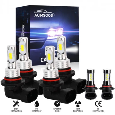 Faróis de LED lâmpadas de neblina para Chrysler 300 2005 2006 2007 2008 2009 6000K - Imagem 1 de 4