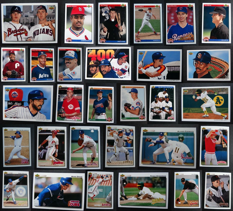 1992 Upper Deck Baseball Cards Complete Your Set You U Pick From List 1-200 - Image 1 of 1