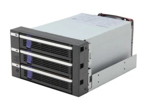 ICY DOCK MB153SP-B | 3 x 2.5"/3.5" SATA/SAS Hard Drive Backplane Cage in 2X - Picture 1 of 5