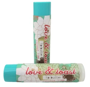Love & Toast Lip Butter Coconut Lime 2 Sticks - Bild 1 von 4