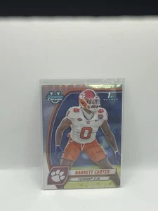 2024 Bowman Chrome U Barrett Carter Clemson LB Bowman 1st Refractor - Picture 1 of 2