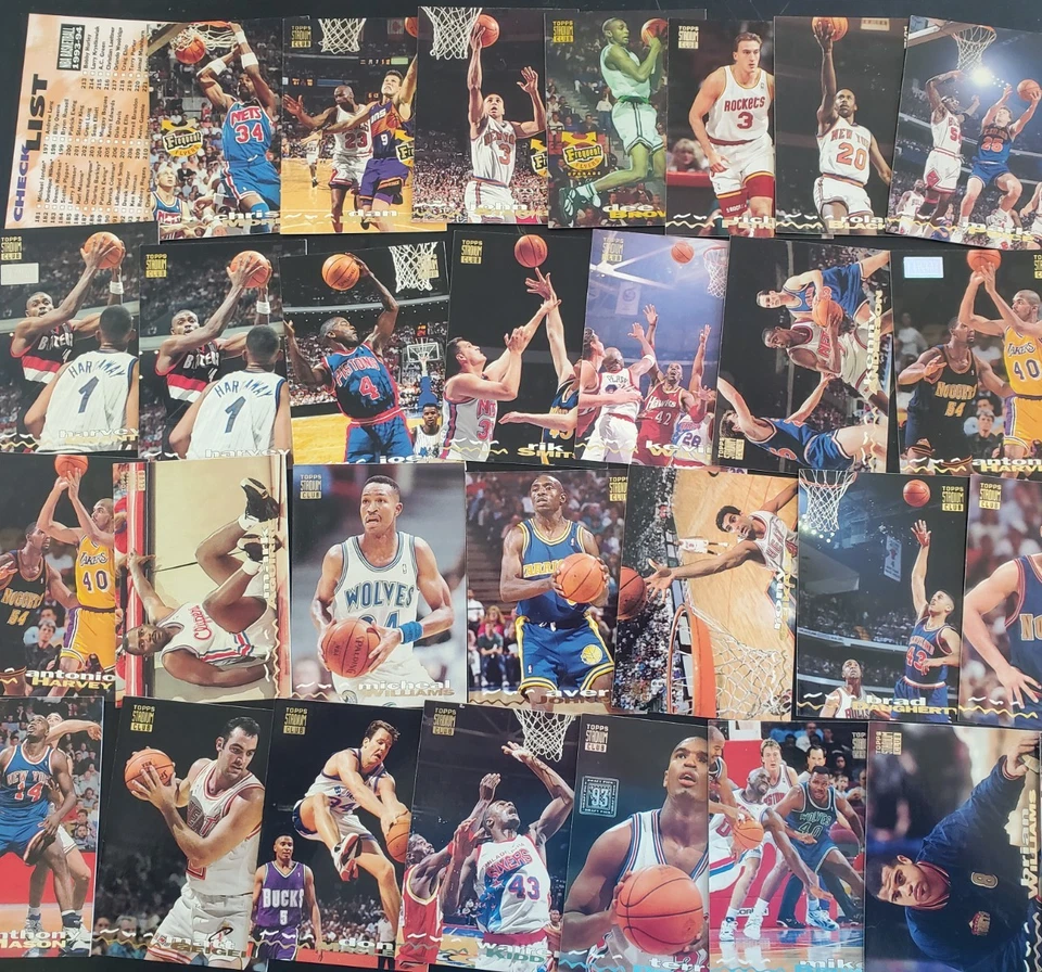 1993-94 TOPPS STADIUM CLUB BASKETBALL YOU PICK SEE SCANS OF EVERY CARD STARS,RC - Image 1 of 1