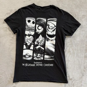Tim Burton The Nightmare Before Christmas Jack Skellington T-Shirt Erwachsene Small - Bild 1 von 4