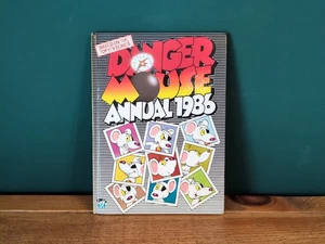 Dangermouse Annual 1986 Look-In ITV Cosgrove Hall Cult Cartoon Series - Bild 1 von 10