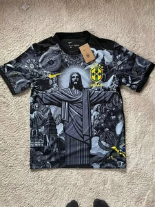 Maglia Brasile Cristo Redentore Brazil Fan Edition 2024/2025 - Picture 1 of 3