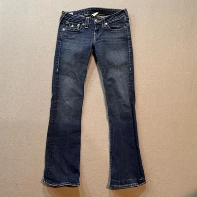 True Religion Y2K Becky Bootcut Flap Pockets Premium Denim USA Jeans Women 27 - Image 1 of 4