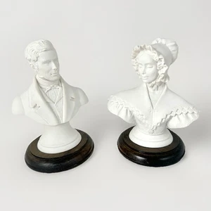 VTG. 1999 Joseph & Emma Smith "Young Love 1836" Porcelains by D. Weaver LDS 7.5" - Picture 1 of 4