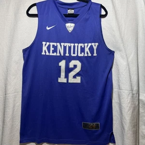 Maglia basket Nike ELITE University of Kentucky # 12 KAT cucita Wildcats M - Foto 1 di 8