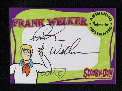 2003 Scooby-Doo! Mysteries and Monsters Frank Welker Fred Jones #A4 Auto 2s2 - Image 1 of 3