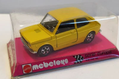 MEBETOYS VINTAGE 1:43  AUTO  FIAT 127 GIALLO SERIE EUROPA     ART  A54 - Immagine 1 di 2