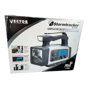 Vector Stormtracker Elite WC300DSV TV / Lanterna / AM/FM / Radio di allarme meteo - Foto 1 di 1