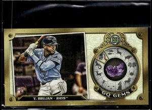 2022 Topps Gypsy Queen - GQ Gems Minis #GGM-28 Vidal Brujan (RC) - Picture 1 of 2