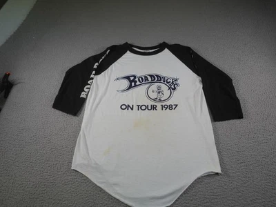 Camisa de Colección Roadducks Para Hombres Grande Blanca 1987 Tour Ducks Over America Skynyrd Foto 1 de 4