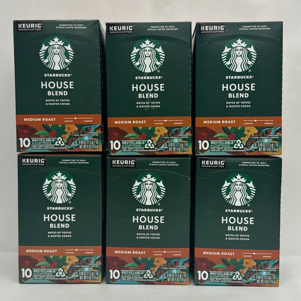Starbucks Breakfast House Blend 60 K-Cups stock antiguo Foto 1 de 1