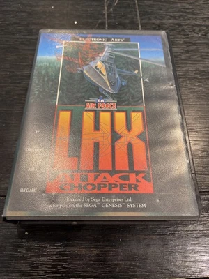 LHX Attack Chopper ***Game and Case*** - Sega Genesis - Image 1 of 4