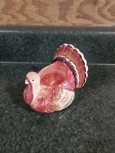 Yankee Candle Turkey Votive Tealight Candle Holder Thanksgiving Fall Decor - Picture 1 of 2