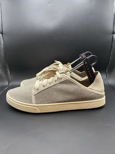 EUC 100 $ Olukai Pehuea Li leichte Damen-Sneaker hellbraun W Größe 9 EU39 Schuhe - Bild 1 von 10