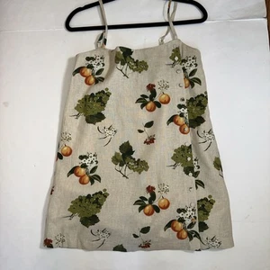 Mini Vestido Corto de Lino Abercrombie And Fitch Talla S - Imagen 1 de 9