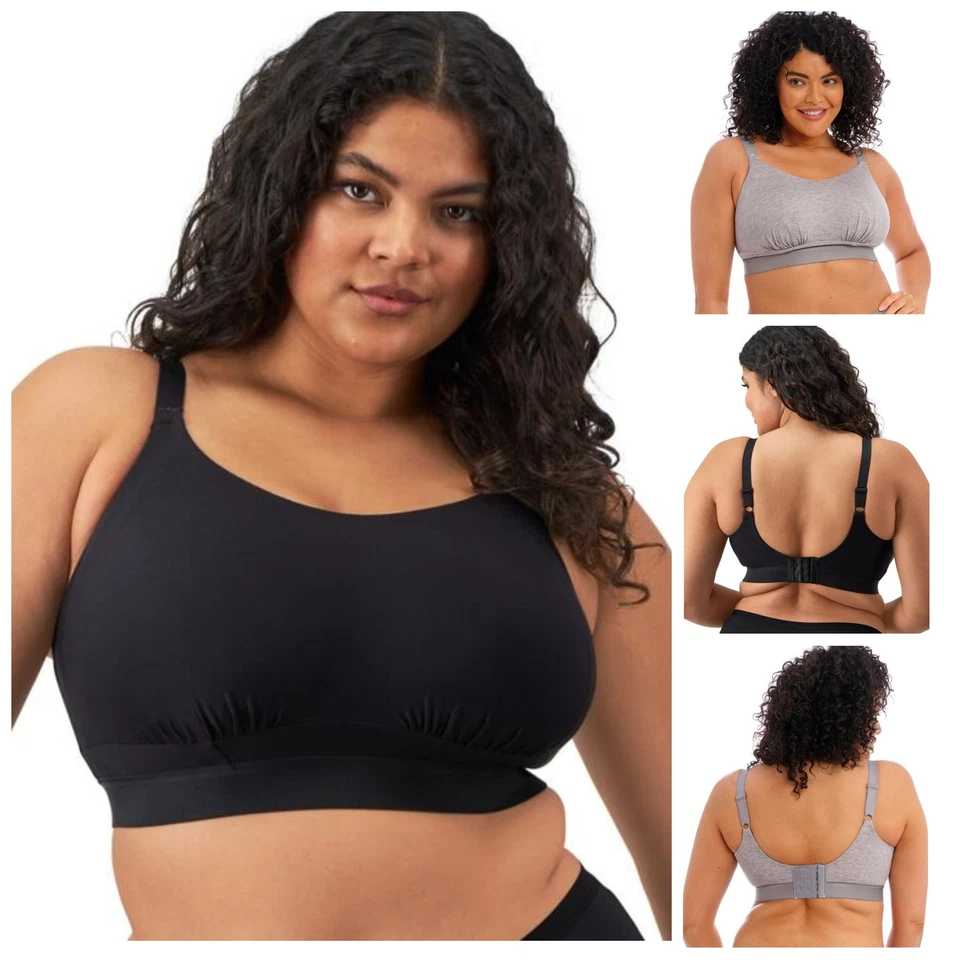 Elomi Downtime Bralette Non Wired Non Padded Full Cup Bra Womens Lingerie 301417